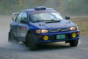 Charles Watson / Logan Bair Subaru Impreza on SS1, Al's Playground I.