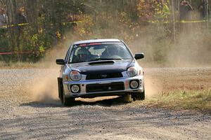 Jonathon Nagel / Max Sutton Subaru Impreza on SS1, Al's Playground I.