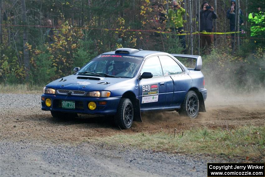 Charles Watson / Logan Bair Subaru Impreza on SS1, Al's Playground I.