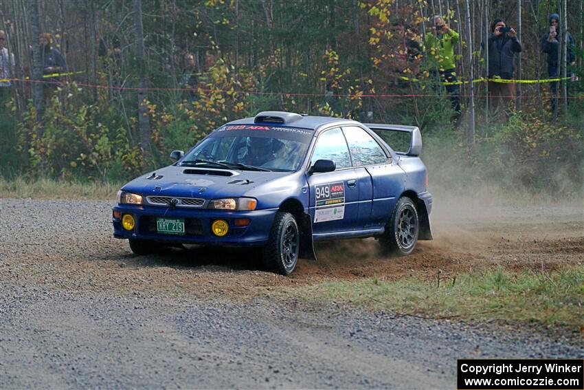 Charles Watson / Logan Bair Subaru Impreza on SS1, Al's Playground I.