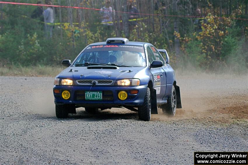 Charles Watson / Logan Bair Subaru Impreza on SS1, Al's Playground I.