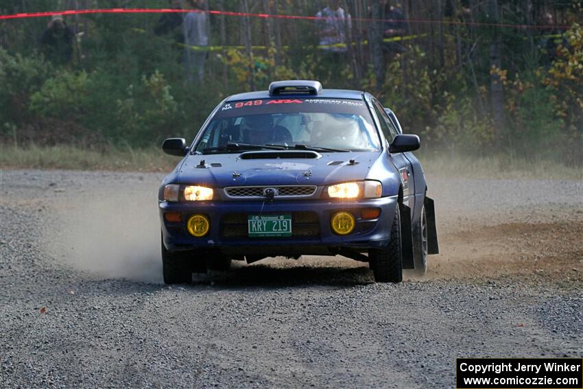 Charles Watson / Logan Bair Subaru Impreza on SS1, Al's Playground I.