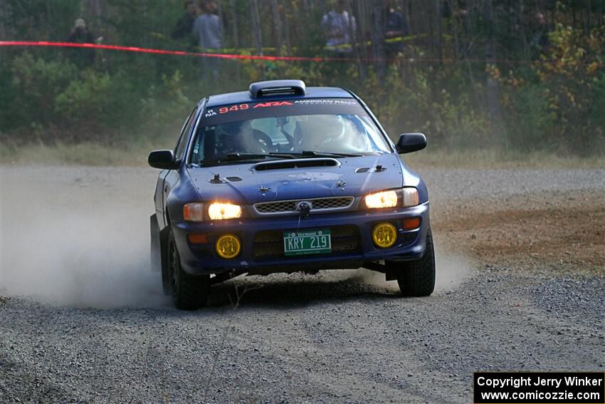 Charles Watson / Logan Bair Subaru Impreza on SS1, Al's Playground I.