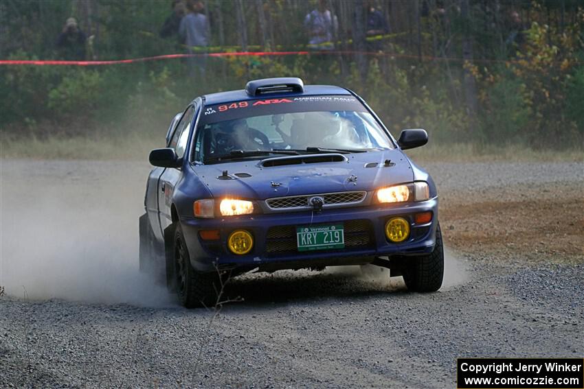 Charles Watson / Logan Bair Subaru Impreza on SS1, Al's Playground I.