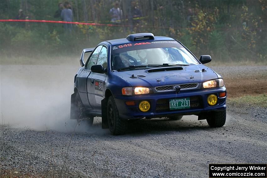 Charles Watson / Logan Bair Subaru Impreza on SS1, Al's Playground I.