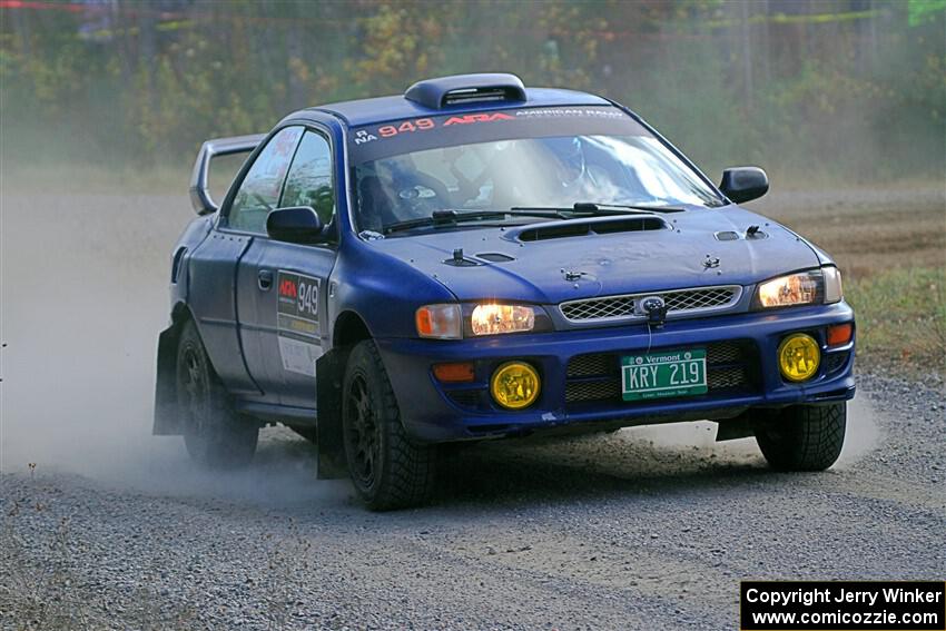 Charles Watson / Logan Bair Subaru Impreza on SS1, Al's Playground I.