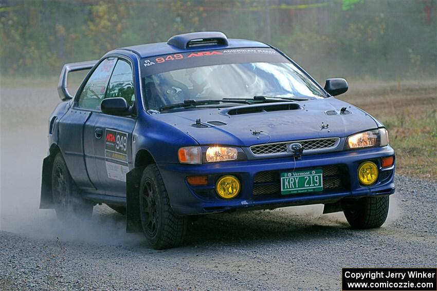 Charles Watson / Logan Bair Subaru Impreza on SS1, Al's Playground I.