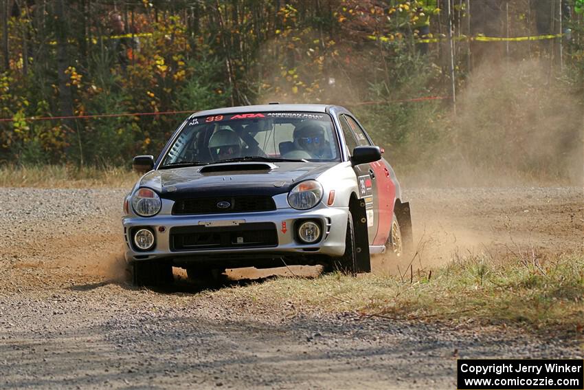 Jonathon Nagel / Max Sutton Subaru Impreza on SS1, Al's Playground I.