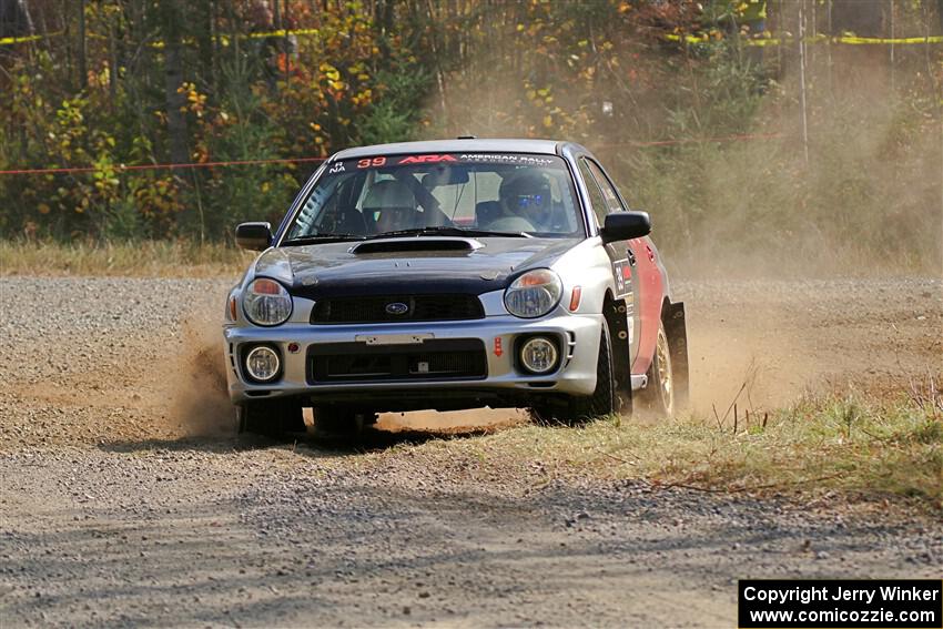 Jonathon Nagel / Max Sutton Subaru Impreza on SS1, Al's Playground I.