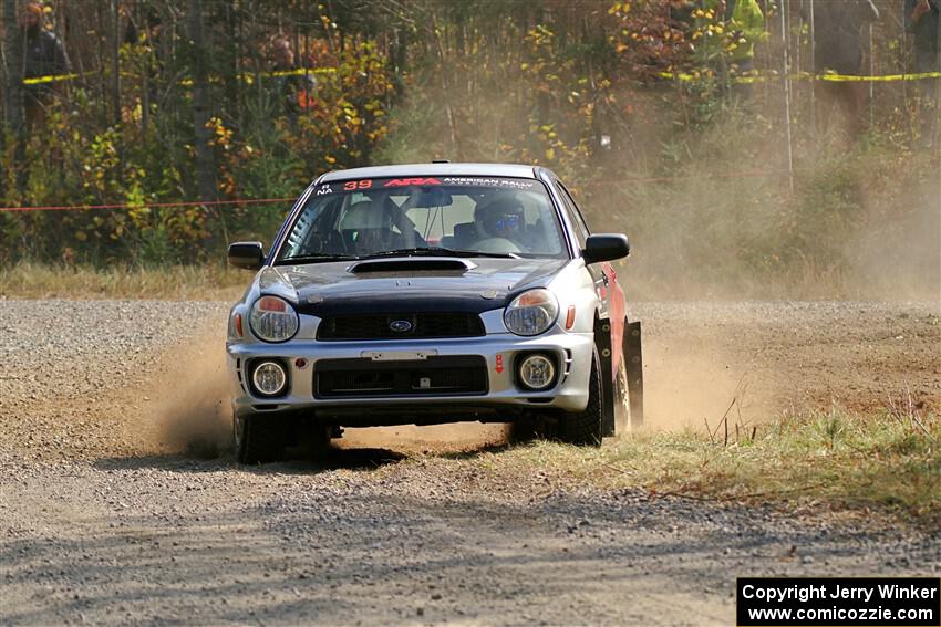 Jonathon Nagel / Max Sutton Subaru Impreza on SS1, Al's Playground I.