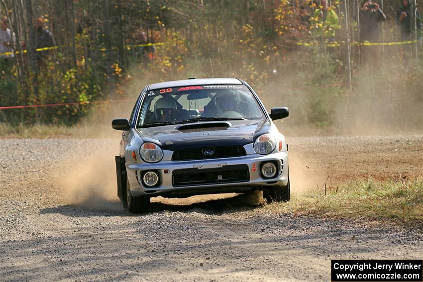 Jonathon Nagel / Max Sutton Subaru Impreza on SS1, Al's Playground I.