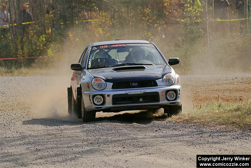 Jonathon Nagel / Max Sutton Subaru Impreza on SS1, Al's Playground I.