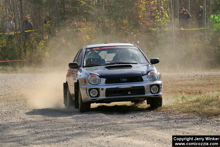 Jonathon Nagel / Max Sutton Subaru Impreza on SS1, Al's Playground I.