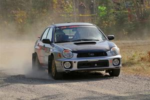 Jonathon Nagel / Max Sutton Subaru Impreza on SS1, Al's Playground I.