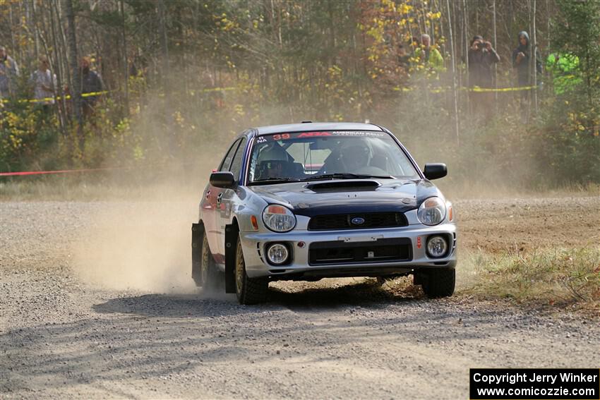 Jonathon Nagel / Max Sutton Subaru Impreza on SS1, Al's Playground I.