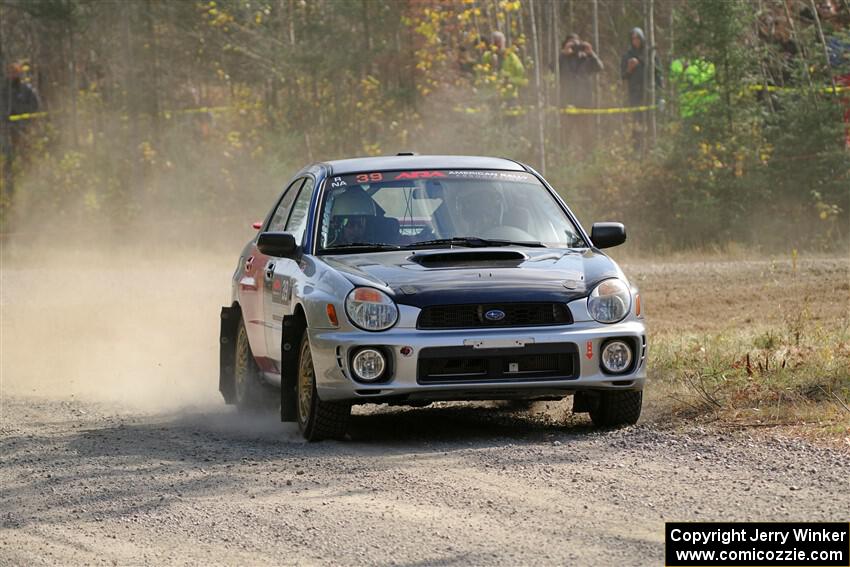 Jonathon Nagel / Max Sutton Subaru Impreza on SS1, Al's Playground I.