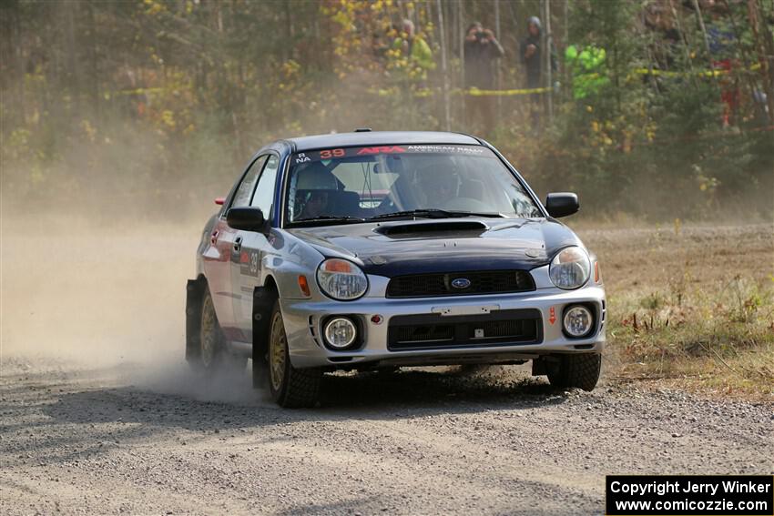 Jonathon Nagel / Max Sutton Subaru Impreza on SS1, Al's Playground I.