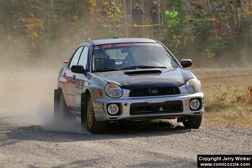 Jonathon Nagel / Max Sutton Subaru Impreza on SS1, Al's Playground I.