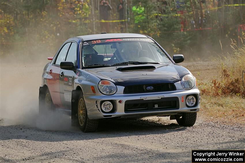 Jonathon Nagel / Max Sutton Subaru Impreza on SS1, Al's Playground I.