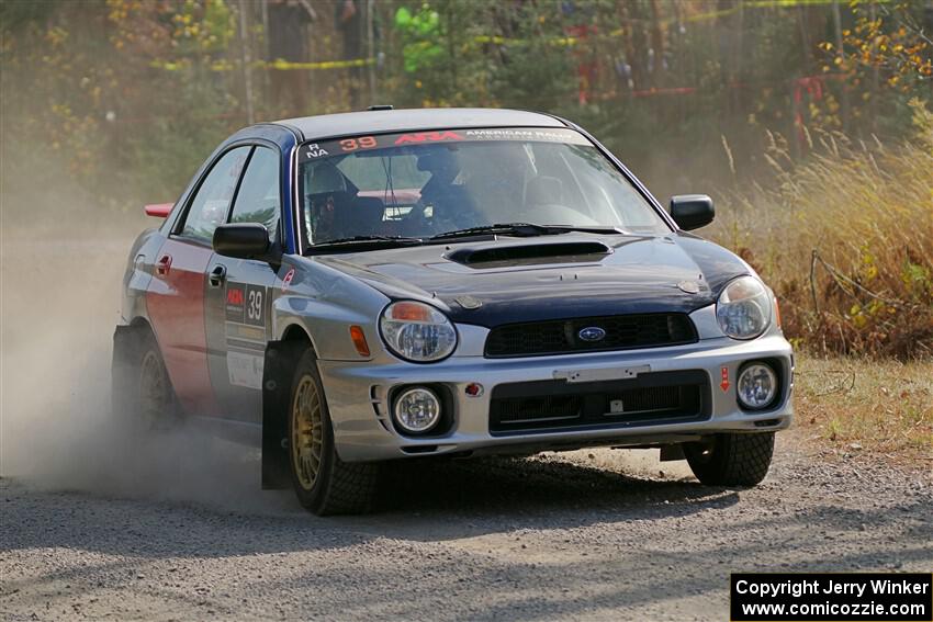 Jonathon Nagel / Max Sutton Subaru Impreza on SS1, Al's Playground I.