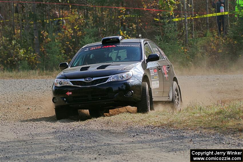 Erik Buetow / Jordan Buetow Subaru Impreza on SS1, Al's Playground I.