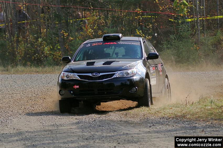 Erik Buetow / Jordan Buetow Subaru Impreza on SS1, Al's Playground I.