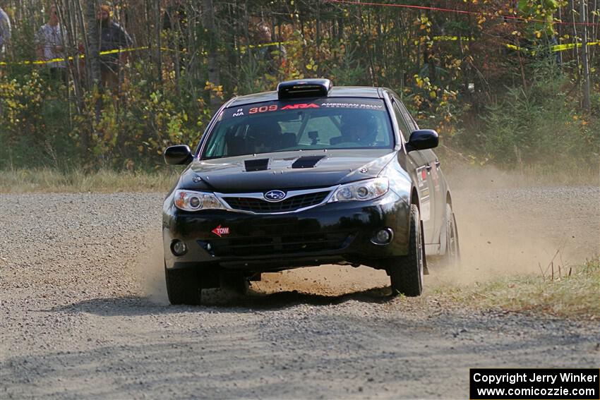 Erik Buetow / Jordan Buetow Subaru Impreza on SS1, Al's Playground I.