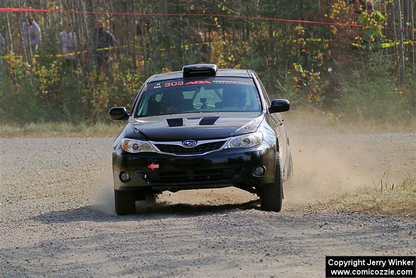 Erik Buetow / Jordan Buetow Subaru Impreza on SS1, Al's Playground I.