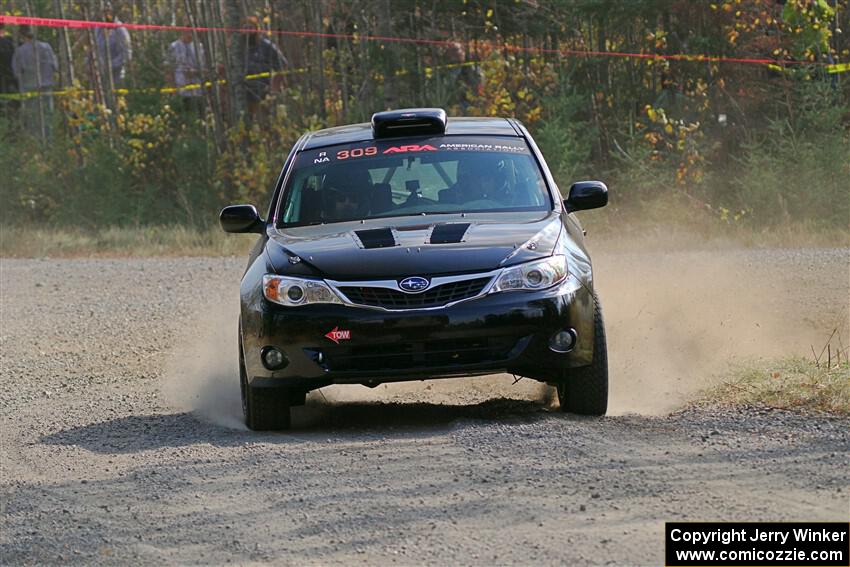 Erik Buetow / Jordan Buetow Subaru Impreza on SS1, Al's Playground I.