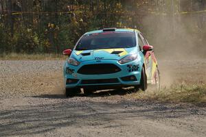 Tevfik Peker / Jamie Beliveau Ford Fiesta ST on SS1, Al's Playground I.