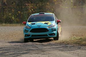 Tevfik Peker / Jamie Beliveau Ford Fiesta ST on SS1, Al's Playground I.