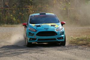 Tevfik Peker / Jamie Beliveau Ford Fiesta ST on SS1, Al's Playground I.