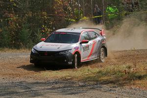 Gabriel Nieves / Oliver Kokenge Honda Civic Hatchback Sport on SS1, Al's Playground I.