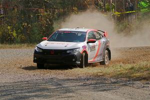 Gabriel Nieves / Oliver Kokenge Honda Civic Hatchback Sport on SS1, Al's Playground I.