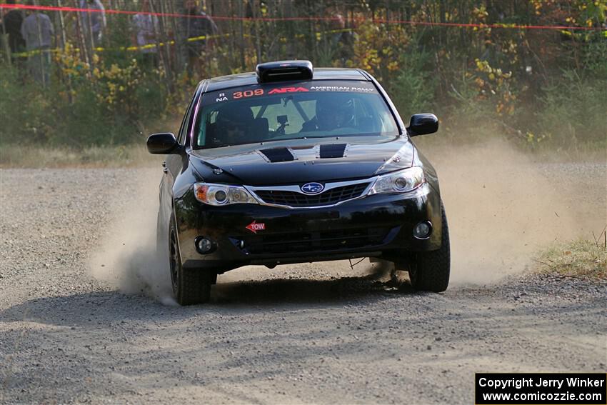 Erik Buetow / Jordan Buetow Subaru Impreza on SS1, Al's Playground I.