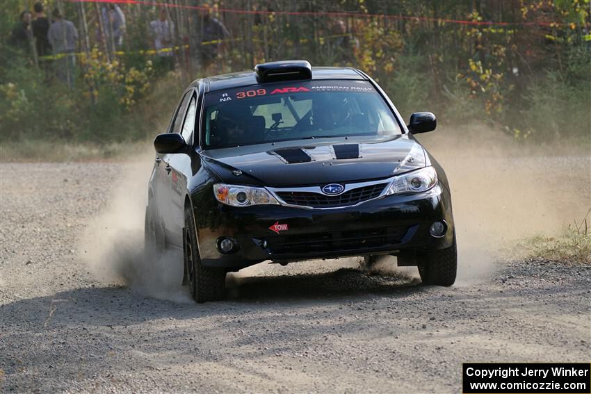 Erik Buetow / Jordan Buetow Subaru Impreza on SS1, Al's Playground I.