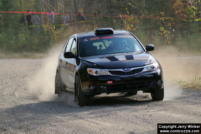 Erik Buetow / Jordan Buetow Subaru Impreza on SS1, Al's Playground I.