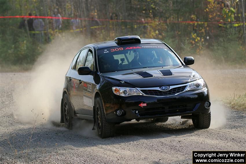 Erik Buetow / Jordan Buetow Subaru Impreza on SS1, Al's Playground I.