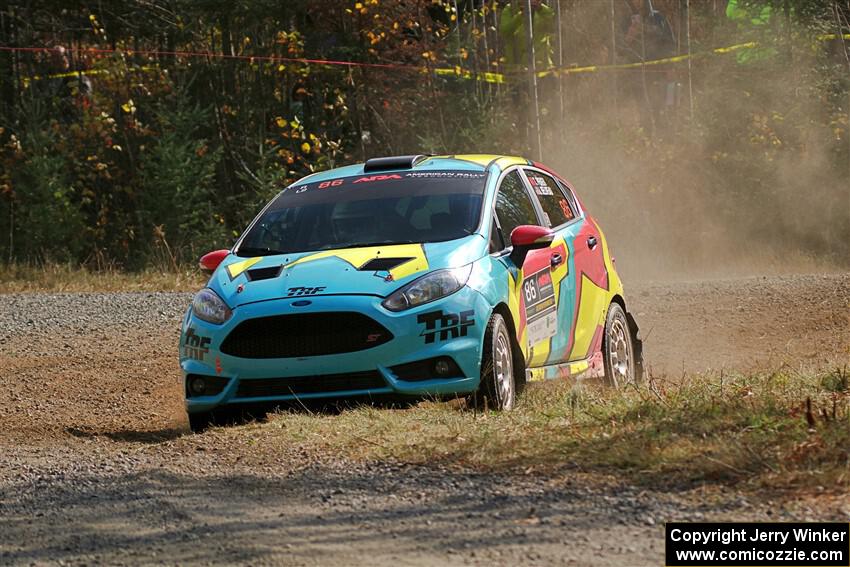 Tevfik Peker / Jamie Beliveau Ford Fiesta ST on SS1, Al's Playground I.