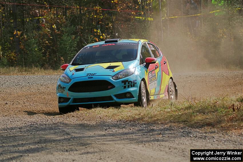 Tevfik Peker / Jamie Beliveau Ford Fiesta ST on SS1, Al's Playground I.