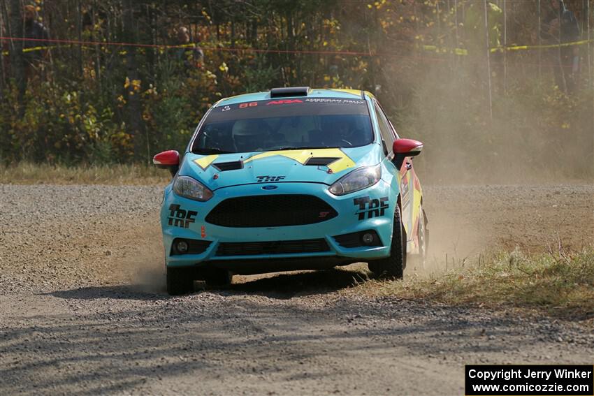 Tevfik Peker / Jamie Beliveau Ford Fiesta ST on SS1, Al's Playground I.