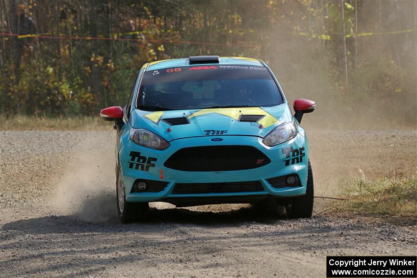 Tevfik Peker / Jamie Beliveau Ford Fiesta ST on SS1, Al's Playground I.