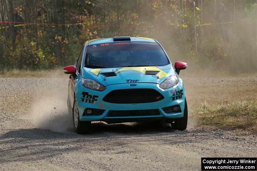 Tevfik Peker / Jamie Beliveau Ford Fiesta ST on SS1, Al's Playground I.