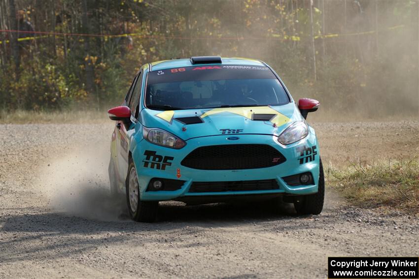 Tevfik Peker / Jamie Beliveau Ford Fiesta ST on SS1, Al's Playground I.