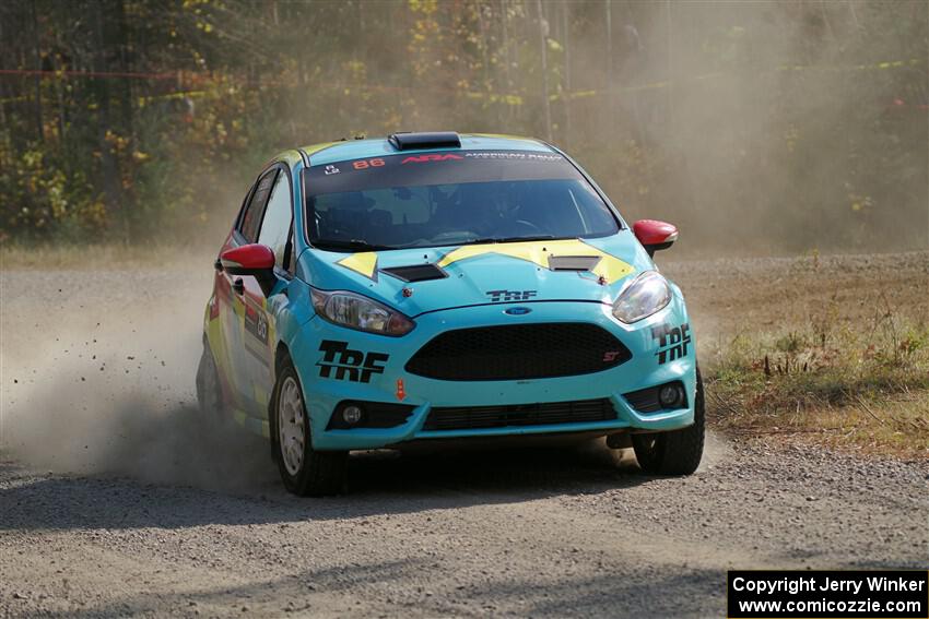 Tevfik Peker / Jamie Beliveau Ford Fiesta ST on SS1, Al's Playground I.