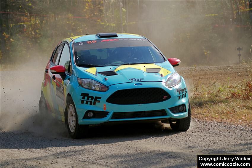 Tevfik Peker / Jamie Beliveau Ford Fiesta ST on SS1, Al's Playground I.