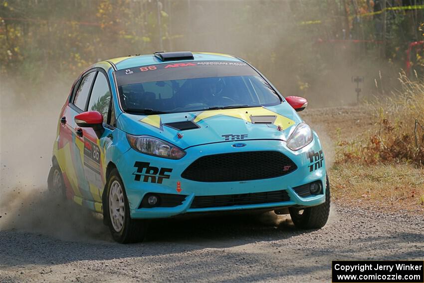 Tevfik Peker / Jamie Beliveau Ford Fiesta ST on SS1, Al's Playground I.