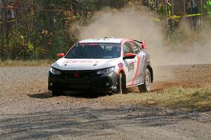 Gabriel Nieves / Oliver Kokenge Honda Civic Hatchback Sport on SS1, Al's Playground I.