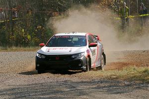 Gabriel Nieves / Oliver Kokenge Honda Civic Hatchback Sport on SS1, Al's Playground I.