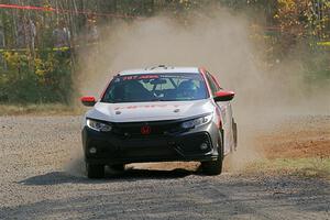 Gabriel Nieves / Oliver Kokenge Honda Civic Hatchback Sport on SS1, Al's Playground I.